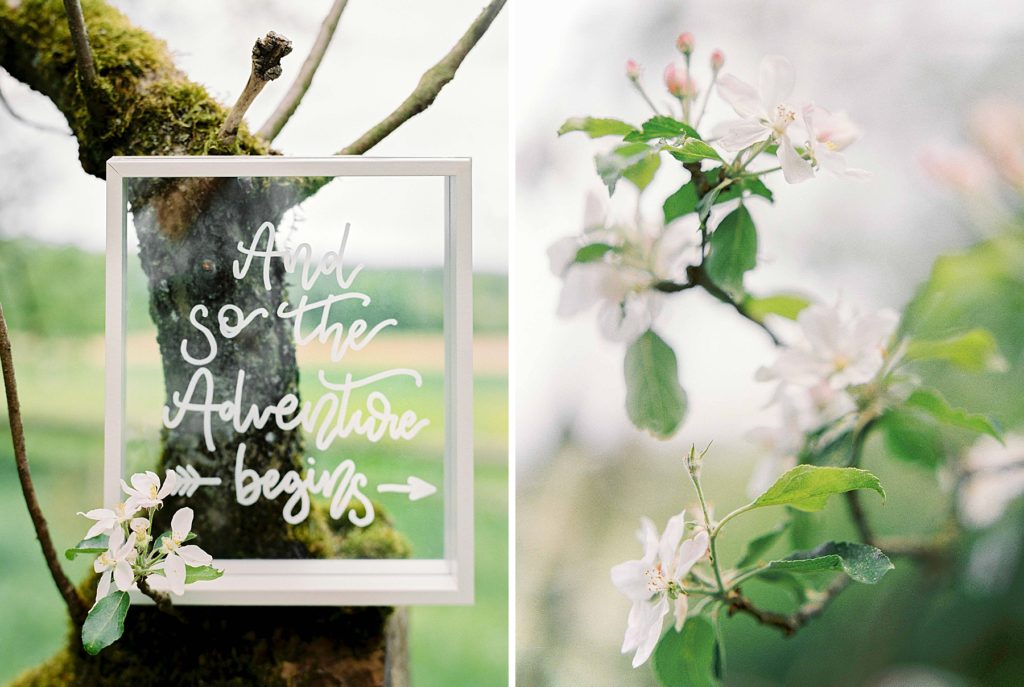 Franziska Lohse Calligraphie Design for your spring wedding day