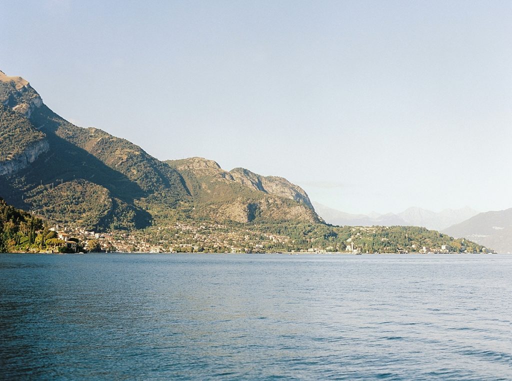 Film fine art photography of Lake Como and Lake Garda on Contax 645