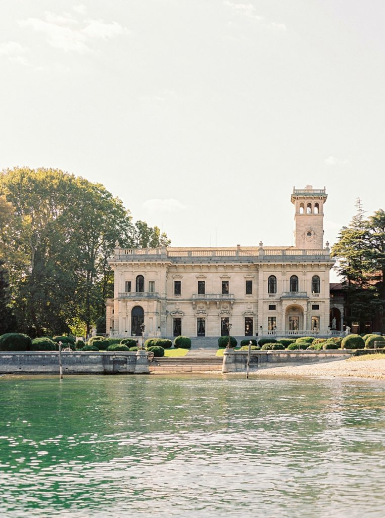 Film fine art photography of Lake Como and Lake Garda, Villa Erba on Contax 645