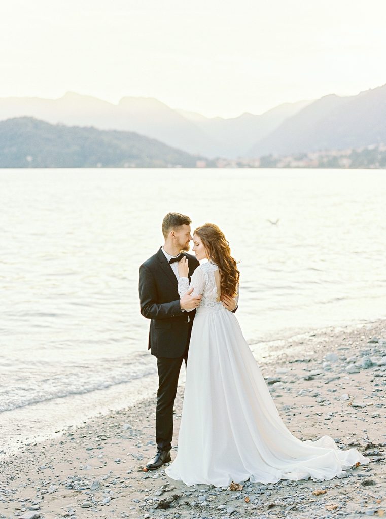 After wedding session on Lake Como and reception photography in Garda, Italy